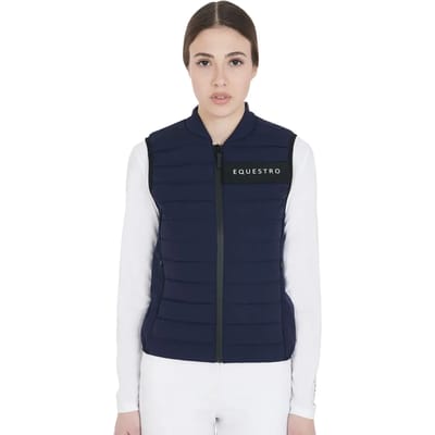 Mouwloze paardrijjas voor dames Equestro
