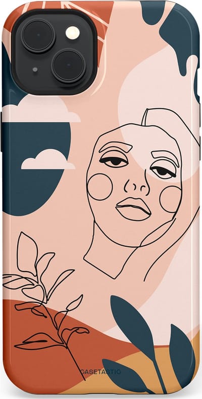 Casetastic Hoesje Geschikt voor Apple iPhone 15 Plus Magsafe - Stijlvolle Beschermende Duo-layer Case - Zachte contour