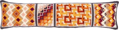 Vervaco - Kruissteektochtmat kit - Geometrische vakken - PN-0145104 - Borduren - Borduurpakket - Borduurpakket volwassenen - Borduurpakket kind