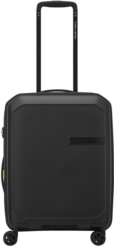 Delsey Anvers Handbagage Spinner 55 cm - Uitbreidbaar 34/39 liter - 55x35x22.5x25.5 cm - zwart