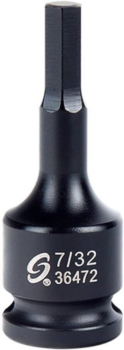 7/32 inch Zeskant Verbindingsbus voor 3/8 inch Aandrijving