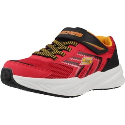 Skechers Microspec Tread jongens sneaker - Rood