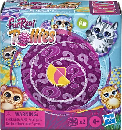 FurReal Rollies, Dierenknuffels, 4 jaar, Interactief, Geluid, Batterijen inbegrepen 1 stuks