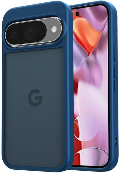 Hoesje Geschikt voor Google Pixel 10 / 10 Pro - Matte Back Cover - Blauw