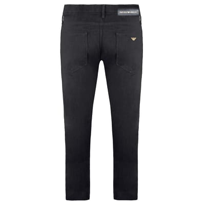 Emporio Armani Gold Series Heren Donkergrijze Jeans