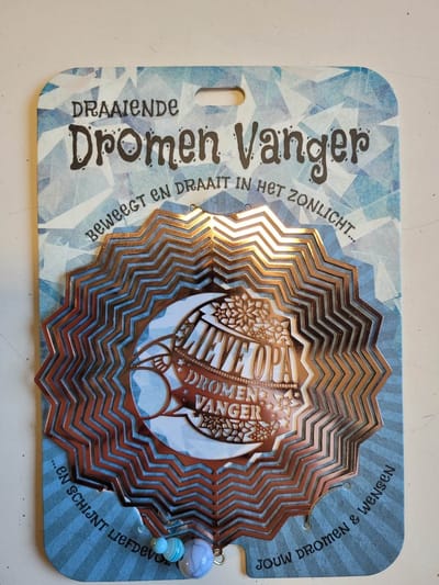 Dromenvanger - Lieve Opa - 10 cm - Dreamcatcher