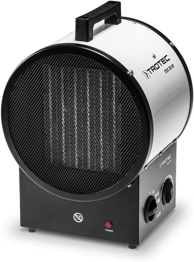 Elektrische Heater - Keramische Kachel - Ruimtes Verwarmen - Geen Zuurstofverbruik - 400 Volt - Zwart