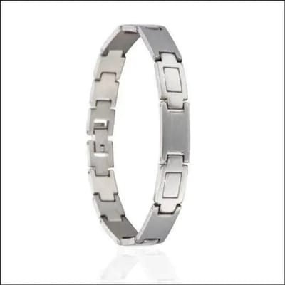 Aramat Jewels | Armbanden | Stoere Edelstalen Armband - Zilverkleurig RVS | | | |9mm | Staal | Volwassenen | Verkleurd niet