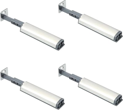 4 Stuks RVS Deuropeners, Gassteunen voor Keukenkasten, Lades en TV-meubels - Duurzaam en Gebruiksvriendelijk