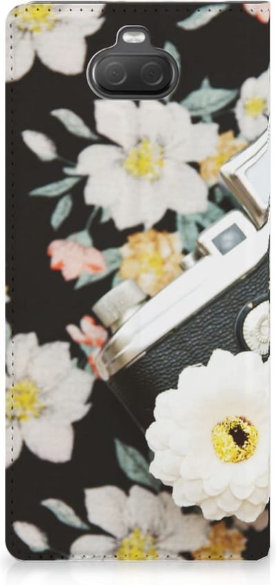Sony Xperia 10 Plus Stand Case Vintage Camera
