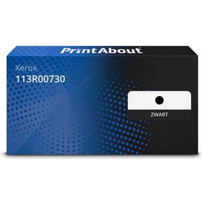 PrintAbout huismerk Toner 113R00730 Zwart Geschikt voor Xerox