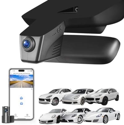 4K Dashcam voor Porsche”、“Cayenne, Macan, 911, Panamera, Boxster, Cayman, 718 Boxster, 128 GB