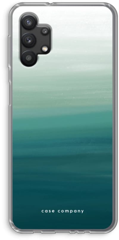 Case Company® - Hoesje geschikt voor Samsung Galaxy A32 5G hoesje - Ocean - Soft Cover Telefoonhoesje - Bescherming aan alle Kanten en Schermrand