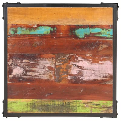 vidaXL - Salontafel - 60x60x35 - cm - massief - gerecycled - hout