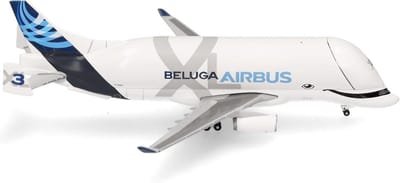 Modelvliegtuig Airbus BelugaXL Schaal 1:500 Metalen Verzamelobject