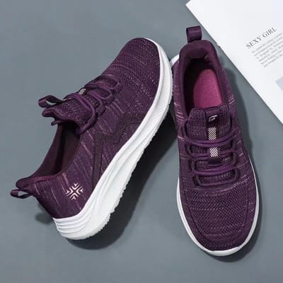 Damesschoenen Ademend Zachte Zool Casual Zomer Nieuwe Enkele Schoenen Wandelschoenen Koreaanse Stijl Sportschoenen 41 black