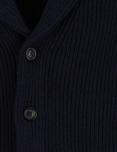Gant vest donkerblauw