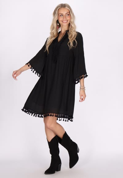 IZIA Jurk Dames zwart