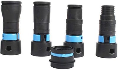 Adapterset voor stofzuigers 32 mm - compatibel met veel merken