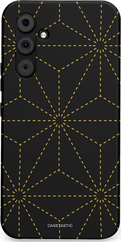 Casetastic Hoesje Geschikt voor Samsung A54 (5G) - Stijlvolle Beschermende Duo-layer Case - Vouwlijn