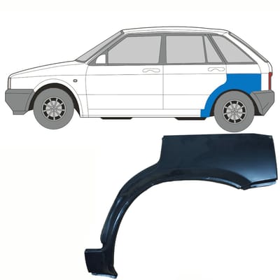 Reparatiepaneel achterspatbord voor Seat Ibiza 1984-1993 / Links