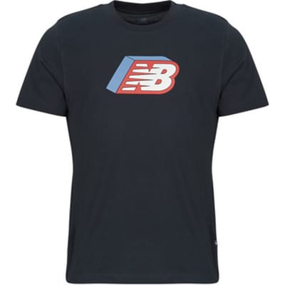 New Balance  T-shirt Korte Mouw CUBED LOGO T-SHIRT