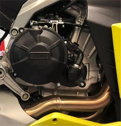 Motor Bescherming - Carter Deksel - Motor Beschermen - Glasvezel Nylon Composiet - 154 g - Carbon Fiber Look