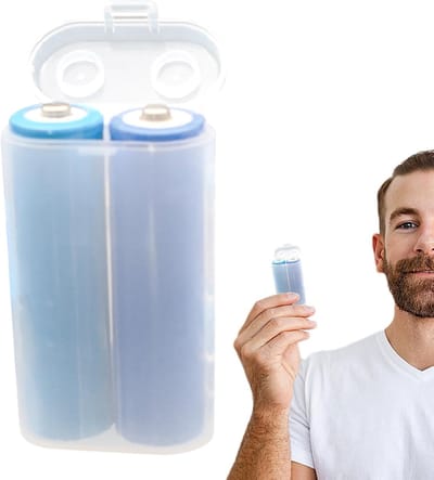 Batterij Organizer - Batterij Houder - Batterijen Opbergen - Stofdicht Ontwerp - Compact Formaat - Transparant