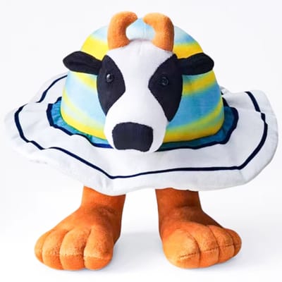 La Vacca Saturno Saturnita Italian Brainrot Pluche Knuffel 30 cm - Koe Planeet
