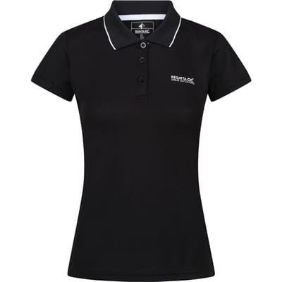 Regatta Dames/dames Maverick V Polo Shirt (Zwart)