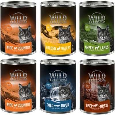 24x400g Adult Wild Freedom Kattenvoer