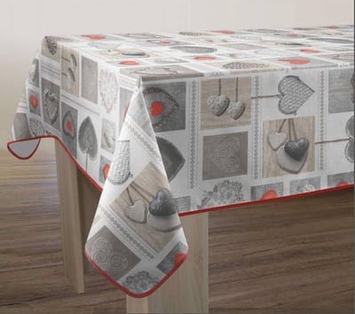 Tafelkleed anti-vlek Amour 350 x 150 cm Tafellaken - Decoratieve Tafel Accessoires - Woonkamer Decoratie - Bonne et Plus®