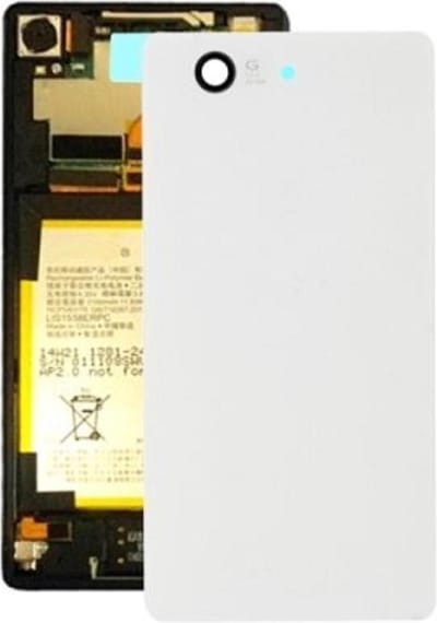 Accudeksel Geschikt voor Sony Xperia Z3 Compact – Wit – D5803
