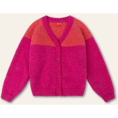 Oilily Vedette Vest- maat104/4yr Winter Berry
