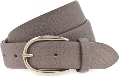 Vanzetti Leren Riem 30mm Leather Belt W105 Taupe Bruine