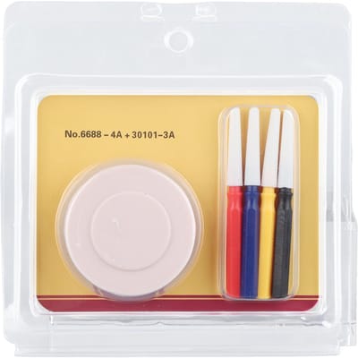 Professionele Plastic Horloge Oiler Horloge Reparatie Oiler Pen met Oliecup Accessoire Kit beige