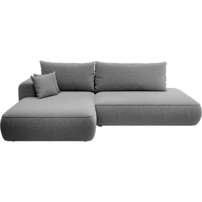 Hoekbank met slaapfunctie Fermizzi links chenille | Selsey Design