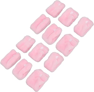 Elektrische Haarrollers - Krulspelden Set - Haar Krullen - Hitteloos Styling - 12 Stuks - Roze