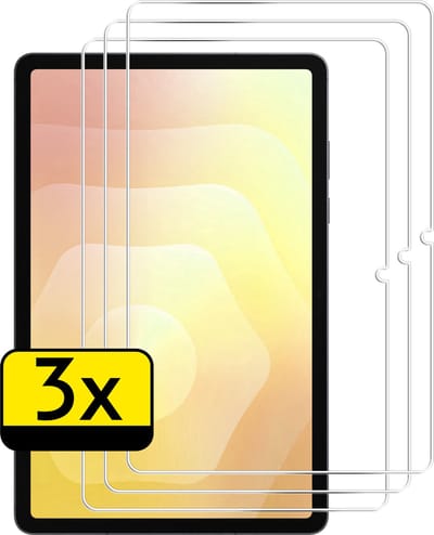 Screenprotector - Geschikt voor Samsung Galaxy Tab S11 - 3 Stuks - Extra Sterk - Beschermglas - Gehard Glas - Tempered Glass - Screen Protector