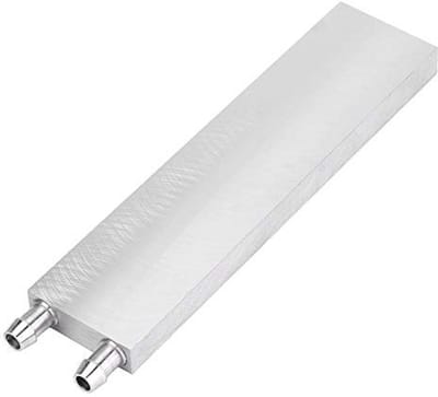 Aluminium Waterkoelingsblok voor Laptop en PC Koelsystemen - 40x160x12 mm