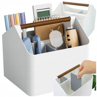 Pingyang Rongrong Handicraft Factory - Bureau Organizer - Draagbaar - Minimalistisch - Veelzijdig