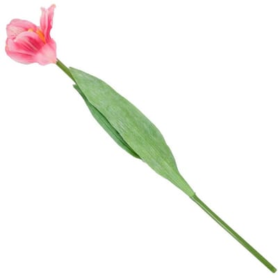HomeBound by KY | Kunstbloem tulp roze | kunstbloem