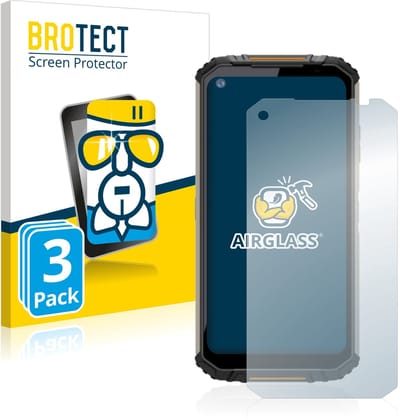 Screenprotector 3 Stuks voor Oukitel WP16 Beschermglas transparant