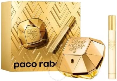 Paco Rabanne Lady Million Giftset 50 ml + travel 10ml EDP / Kerst kadotip!