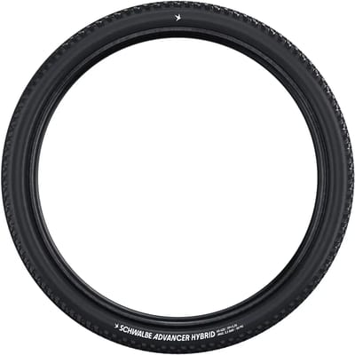 Schwalbe Advanced Hybrid Punctureguard Green Compound 29´´ X 2.25 Stijve Mtb-band Zilver 29´´ x 2.25