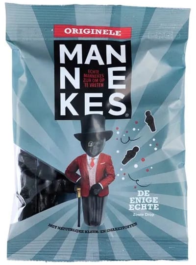 Originele mannekes zakje 25x 100 gr
