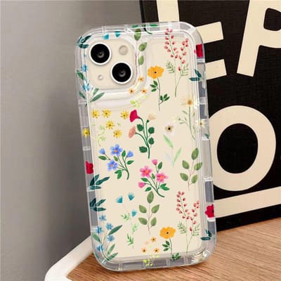 Bloemen Telefoonhoesje Voor iPhone 13 Hoesje iPhone 11 15 12 16 14 Pro Max XS XR X 7 8 16 Plus SE Esthetisch Bloemen Schattig Cover Hoesjes For iPhone 13 Pro