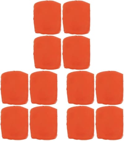 Reinigingsklei Set - Auto Kleibar - Auto Oppervlak Reinigen - Verwijdert Vlekken - 12 Stuks - Oranje