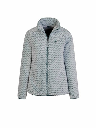 BJØRNSON Marit Fleece Vest 4 Seizoenen Dames - Rits - Maat 36 - Groen