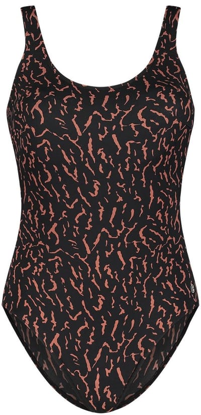Ten Cate badpak prothesis animal stripe black voor Dames | Maat 46
